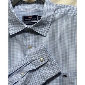 Vineyard Vines Classic Fit Tucker XXL Long Sleeve Dress Shirt